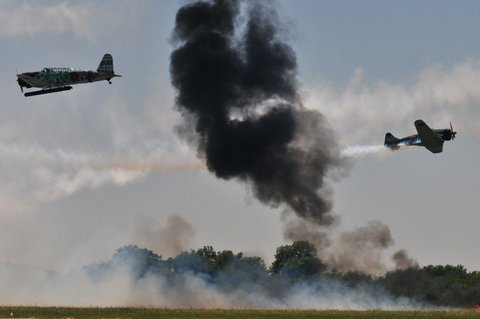 Air show effects